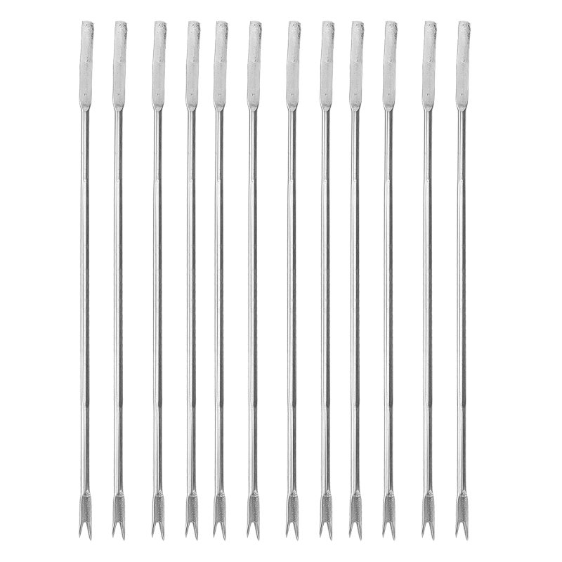 12PCS Stainless Steel Shellfish Seafood Forks Nut Picks Seafood Tools - Image 1