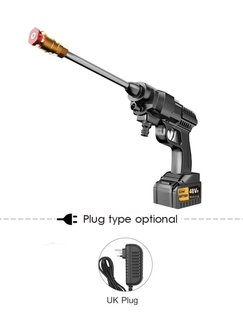 48V 25000mAh 30Bar Cordless High Pressure Car Washer with Nozzles Water Gun Set Garden Cleaning Jet Washing Machine Multi Purpose With Uk 3 Pin Adapter - pzsku/Z76896CFF9DE2A32C8CD2Z/45/_/1693564658/f645e2aa-79f6-49f3-bf95-cfb03e4b4ec8