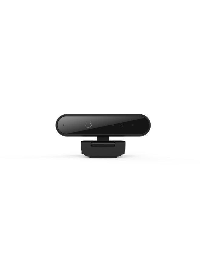 Windows Hello Face Recognition Webcam For Login Unlocking Win10/11 Video Calling Capability-Color:Black Hardware C6 1.0million Pixels 720p Without Microphone - Image 1