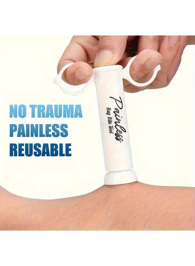 مضخة تفريغ يدوية سوداء من 3 قطع للإسعافات الأولية لدغات البعوض والنحل ولدغات الثعابين - Image 2