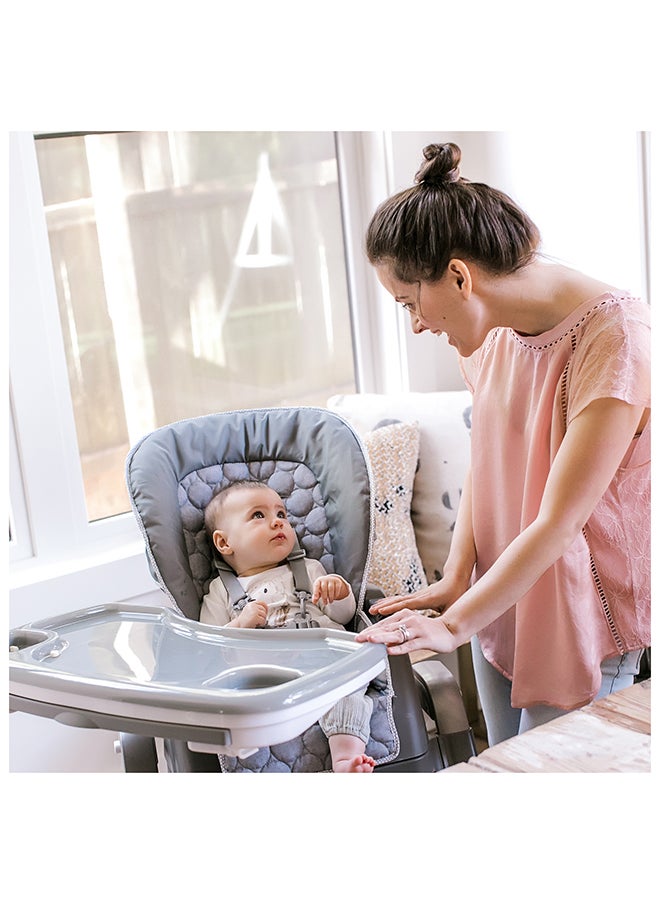ingenuity - SmartServe 4-in-1 High Chair - Connolly - Grey - Image 1