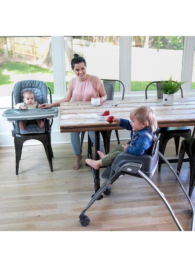 ingenuity - SmartServe 4-in-1 High Chair - Connolly - Grey - Image 1