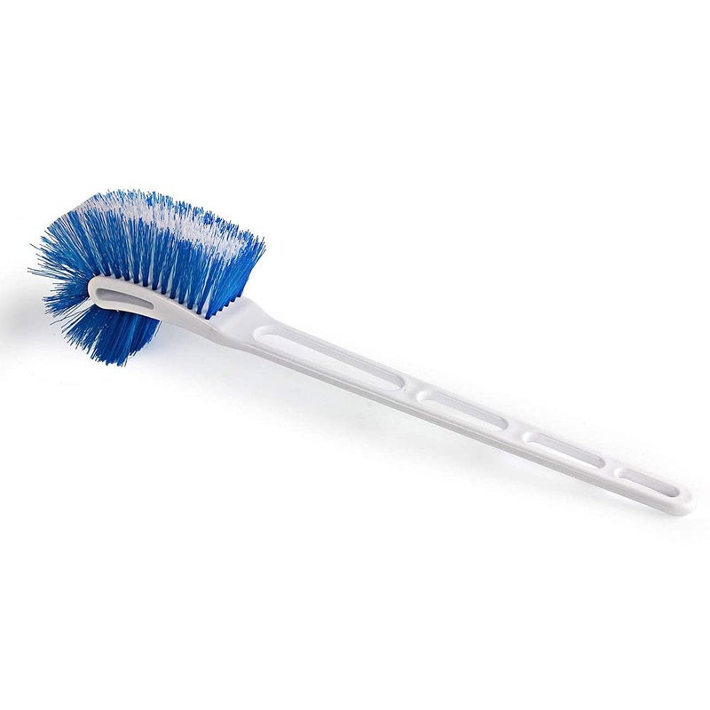 Kleeno by Cello Eco Hockey Toilet Brush 1pc Blue and White