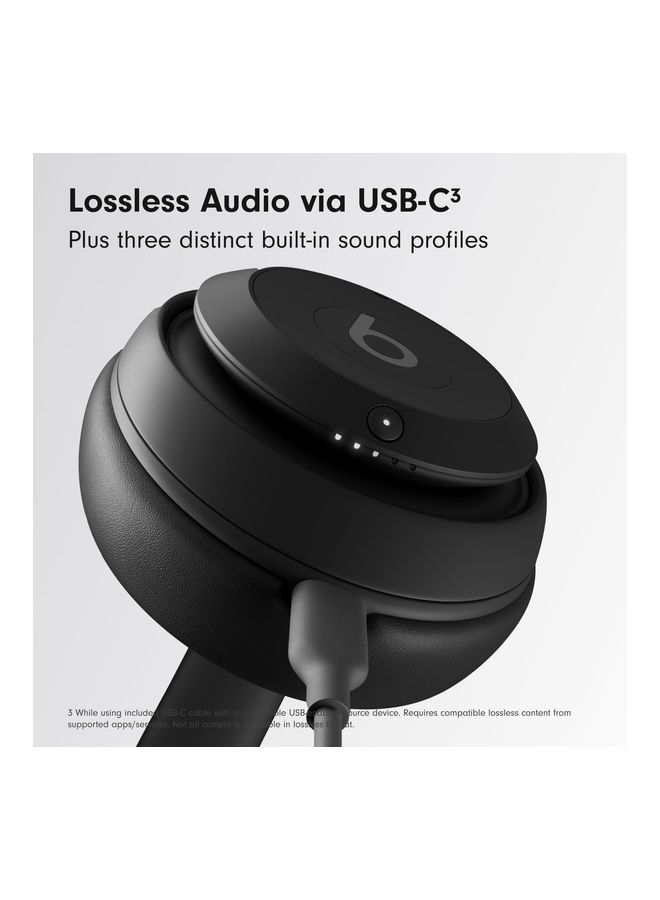 beats New 2023 Studio Pro Wireless Over-Ear Headphones With Noise Cancellation Black - Image 2