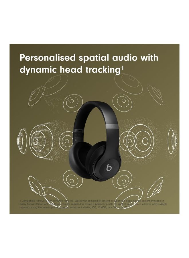 beats New 2023 Studio Pro Wireless Over-Ear Headphones With Noise Cancellation Black - Image 5