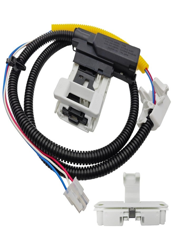 Idelen W11307244 W10682535 Washer Lid Lock and Lid Strike w10837741, Compatible with amana kenmore maytag whirlpool Washer, Replace w11253733 w10838613, Accessories for whirlpool Lid Lock Replacement - Image 1