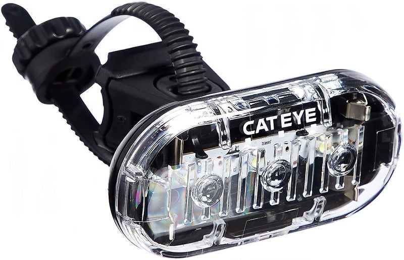 CAT EYE CATEYE Omni 3 Bike Safety Light – IPX4 Waterproof 3 LED Safety Light with 360° Visibility, Multiple Flashing Modes, AAA Battery, 200+ Hour Runtime, Fits Road, Urban, MTB & Kids Bikes (Omni 3 Combo) - Image 2