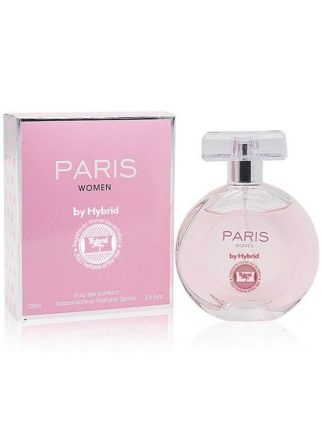 Hybrid & Company - Paris Women Women Romantic And Sensual Perfume Eau De Parfum 3.4 Fl Oz - Image 1