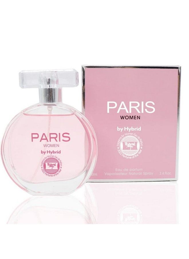 Hybrid & Company - Paris Women Women Romantic And Sensual Perfume Eau De Parfum 3.4 Fl Oz - Image 1