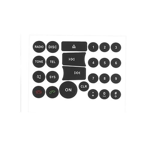 Lizixny Car Interior Stickers Button Decals Compatible with Mercedes Benz 2007-2014, Interior Door Armrest Window Switch Button Trim Cover Sticker, Black - Image 3