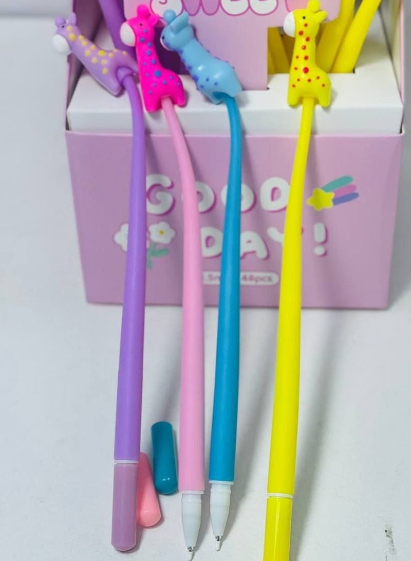 Generic Silicone gel pen stand with stand cover: 48 pens  - Image 1