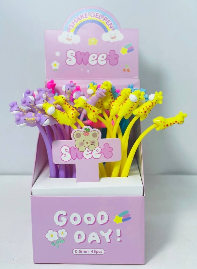 Generic Silicone gel pen stand with stand cover: 48 pens  - Image 3