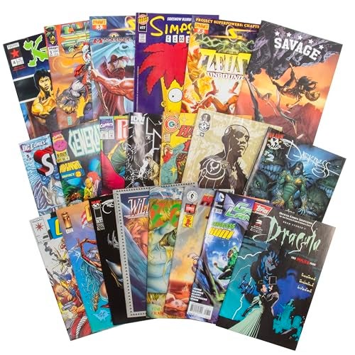 SCS Direct 20 Assorted Comic Book Value Collection Amazing Selection of DC Marvel Indie Publishers No Dupes or Inappropriate Content Great Birthday Holiday Gift for Any Superhero or Graphic Novel Fan - Image 1