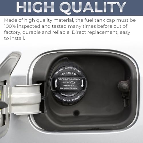 Anleecap Gas Cap Fuel Cap For Audi Volkswagen, 2009-2016 A4, 2010-2014 A5,2009-2016 A4/A5 Quattro, 2009-2017 Q5, 2011-2018 A8 Quattro, 2010-2016 S4, 2008-2017 S5, 2013-2018 S8, RS, SQ5, allroad, 5C0-201-550-T - Image 3