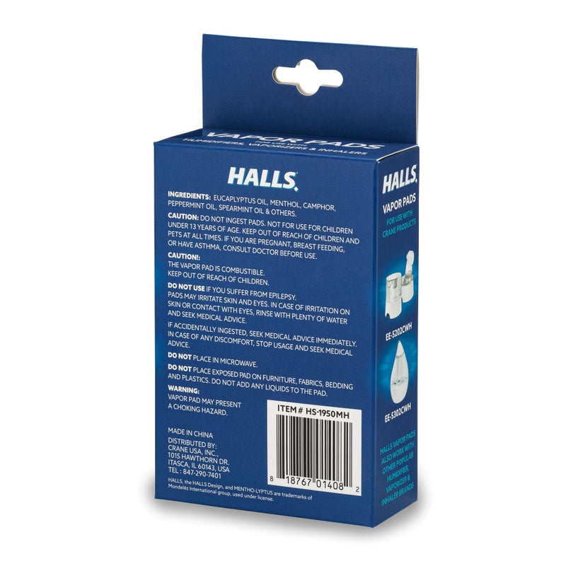 Crane Halls Scented Vapor Pads, Blue - Image 4