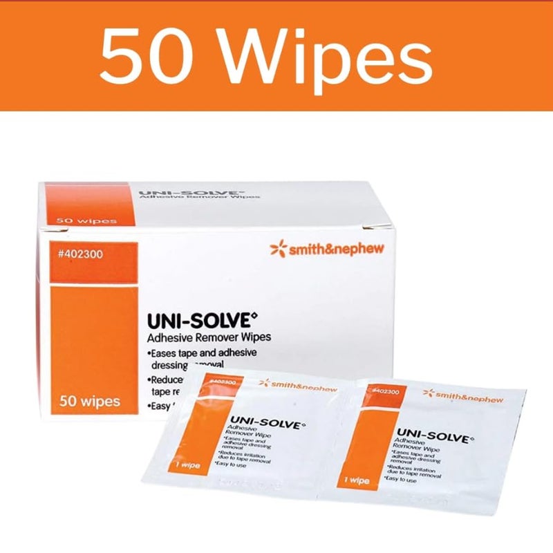Smith&nephew مناديل إزالة اللاصق UNI-SOLVE 50 عد 4 عبوات - Image 3