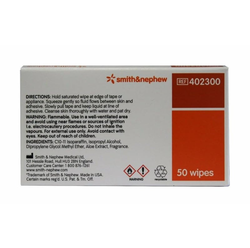 Smith&nephew مناديل إزالة اللاصق UNI-SOLVE 50 عد 4 عبوات - Image 2