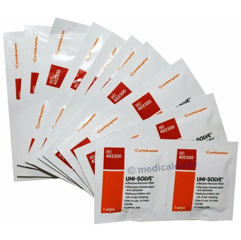 Smith&nephew مناديل إزالة اللاصق UNI-SOLVE 50 عد 4 عبوات - Image 4
