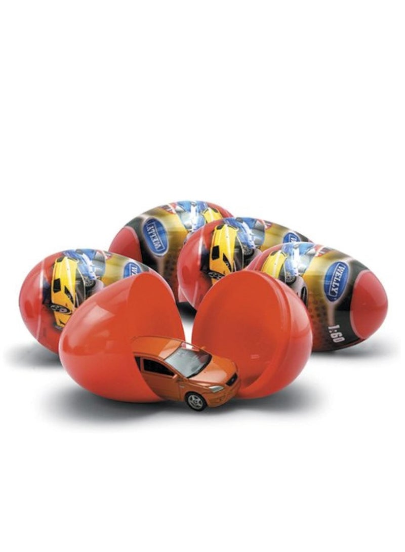 Welly سيارات ويللي المعدنية المصبوبة في كبسولة - مجموعة 12 قطعة، بحجم 3 بوصات، متنوعة - Image 1