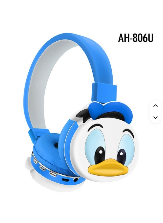 Hello Kitty New Style AH806U Stitch Wireless Headphone for Kids Stitch Cartoon Headphone Wireless Headphones - Image 2