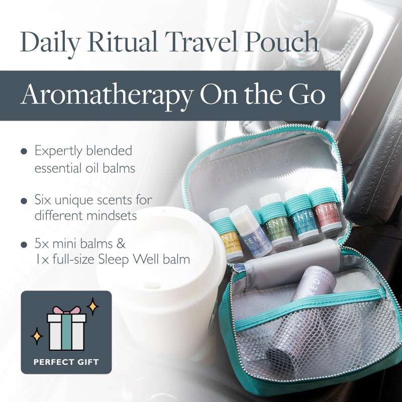 Scentered Aromatherapy Gift Set, Roll On Essential Oil Balms for Sleep, Stress-Relief, Focus, Mood Boost, Calm & Emotional Balance - Relaxing Gifts for Women - Daily Ritual - Image 2
