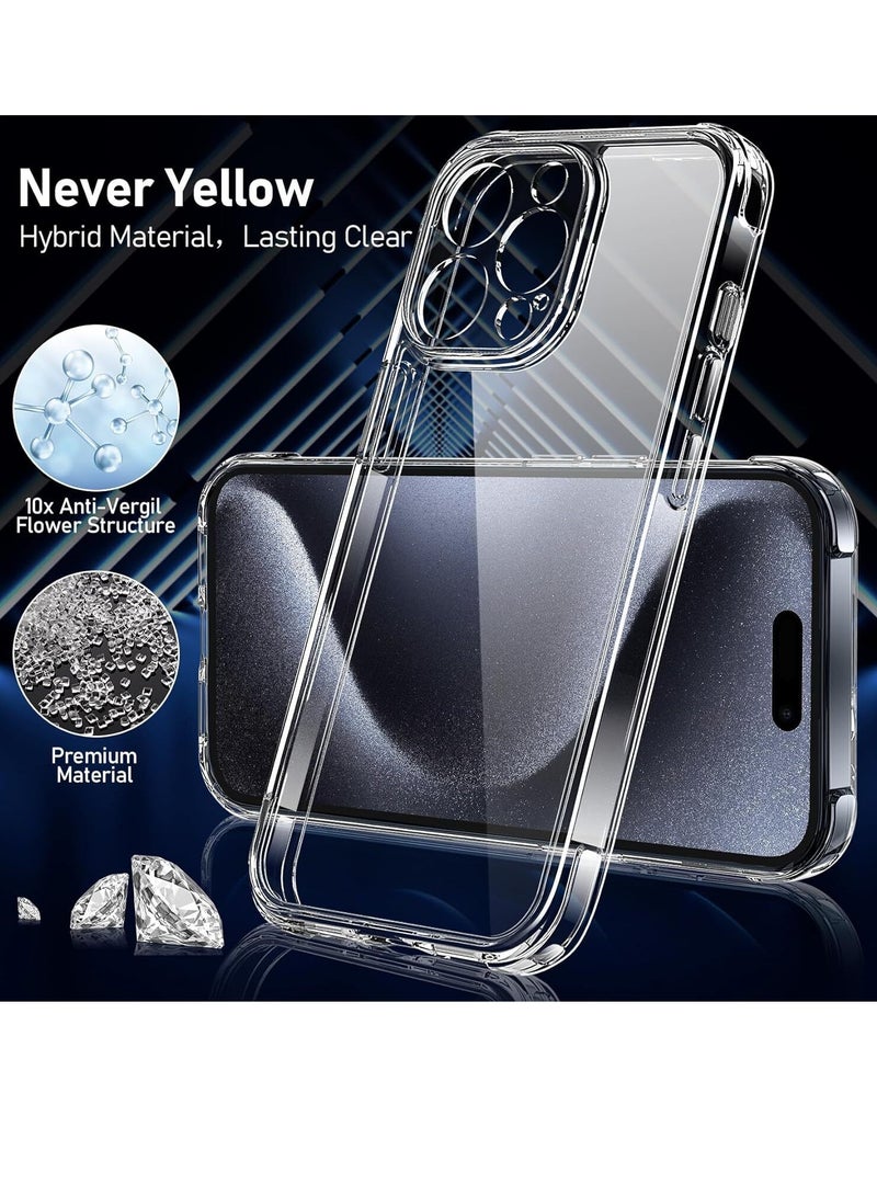 ELTRAZONE Case For iPhone 15 14 13 12 Pro Max Plus 11 XR +Glass Protector Shockproof Cover - Image 2