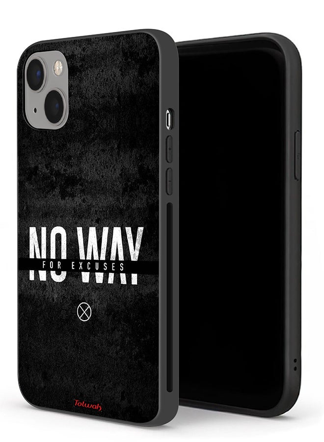 Tolwak Apple iPhone 13 mini Protective Case No Way For Excuses - Image 1