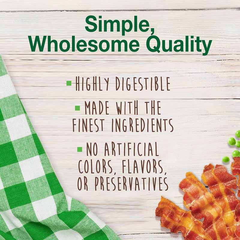 Nylabone Healthy Edibles Natural Dog Chews Long Lasting Bacon Flavor Treats for Dogs, X-Small/Petite (8 Count) - Image 3