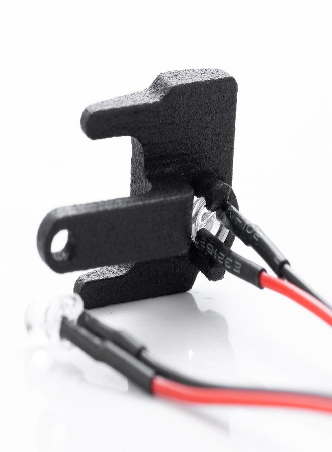 JGGZONE مصباح LED أمامي وخلفي لسيارة JGGZONE Ascent-18 RC، طقم مصابيح LED لسيارات التحكم عن بعد، مصابيح أمامية وخلفية، قطع غيار وتحديثات لسيارة Redcat Ascent-18 RC Rock Crawler بمقياس 1/18 - Image 4