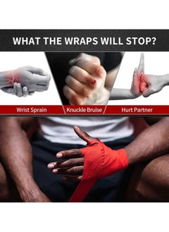 VENUM Hand Wraps Men Women Performance Essentials MMA Boxing Muaythai Kickboxing Gym Stretch Protection Support Band Accessories for Wrist Knuckles  - Image 2