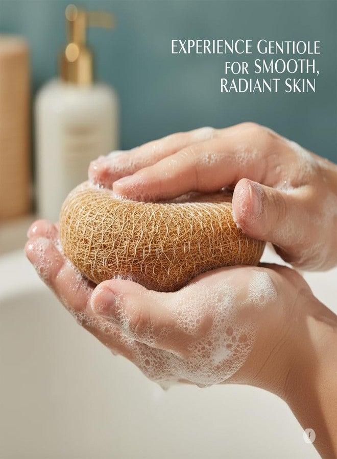 Natural Coconut Loofah (Pack of 2) - Handmade Exfoliating Body Scrubber - Deep Cleaning Bathing Scrub for All Skin Type - Image 5