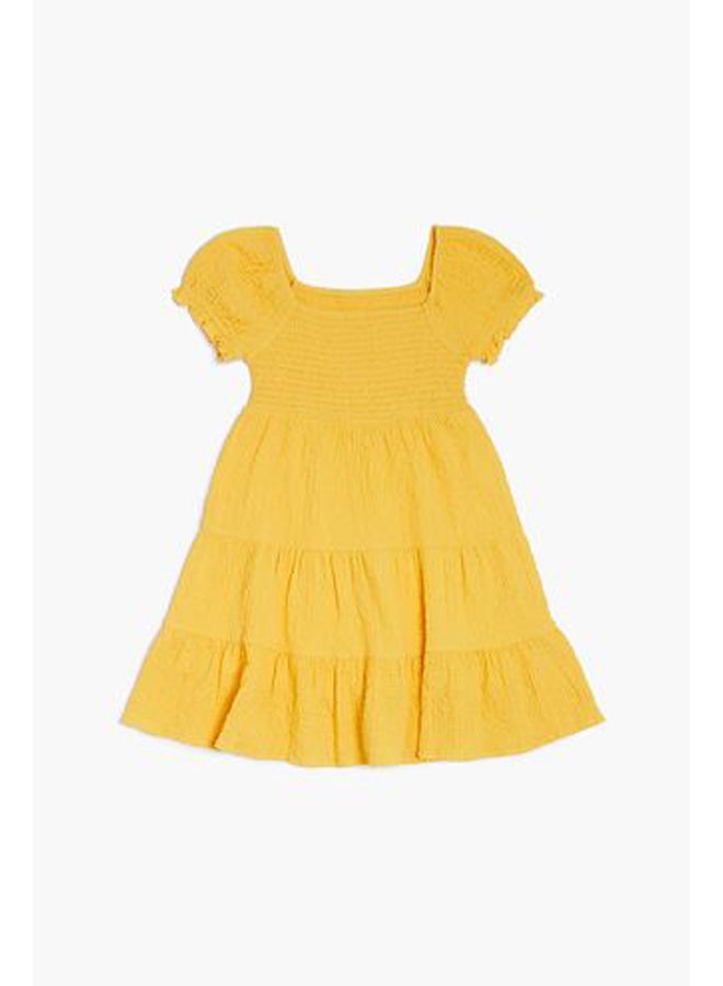 FOREVER 21 Girls Puff-Sleeve Dress (Kids)  - Image 1