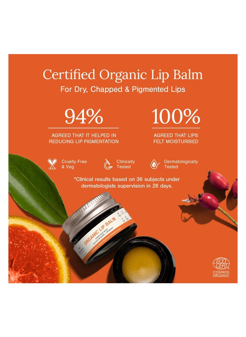 Juicy Chemistry - Juicy Chemistry Organic Lip Balm - 5g, Enriched With Orange And Rosehip - Image 1