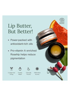 Juicy Chemistry Juicy Chemistry Organic Lip Balm - 5g, Enriched With Orange And Rosehip  - Image 3
