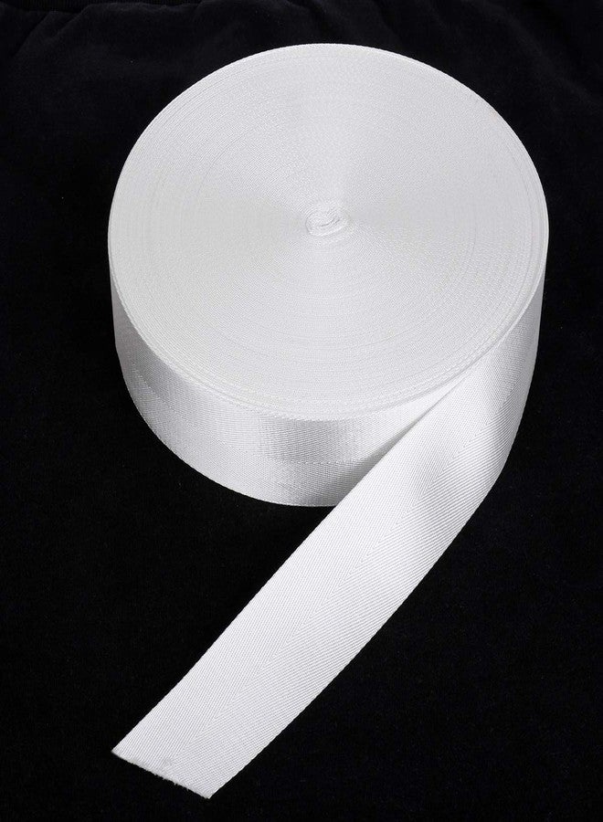 FANDOL Nylon Webbing - Heavy Duty Strapping for Crafting Pet Collars, Shoulder Straps, Slings, Pull Handles - Repairing Furniture, Gardening, Outdoor Gear & More (1 inch x 10 Yards, White) - Image 4