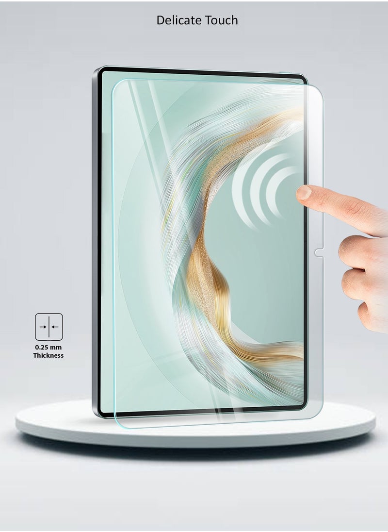 Wtech Huawei MatePad Pro 12.2 2025 (12.2 Inches) WTech Premium Series Curved Edges Full Cover Tempered Glass Tablet Screen Protector (TSGPCN) - Clear  - Image 5