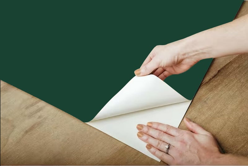 ELTON Green Matte Adhesive Decorative Vinyl Solid Shelf Liner Decorative Self Adhesive Vinyl Sheet For Table Top,Furniture, Almirah And Other DIY, Renovation Projects 24 X 48 Inches - Image 2
