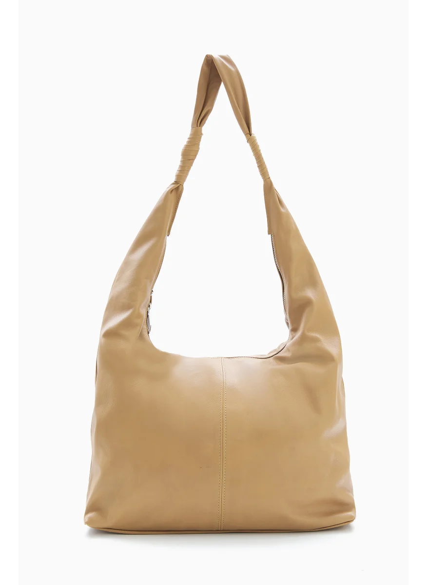 Wecre8 Light Caramel Slouchy Hobo Bag by WECRE8