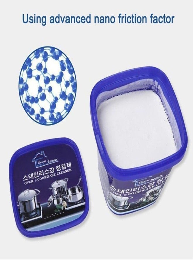 ODMART Oven & Cookware Cleaner - Stainless Steel Cleaning Paste for Pots, Pans & Rust Removal | Multi-Purpose Household Cleaner & Polish | Powerful Stain Remover for Kitchen Surfaces - Image 4