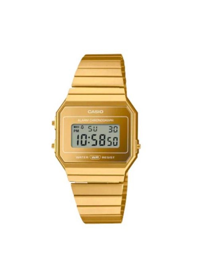 سعر ومواصفات كاسيو ساعة يد مستطيلة رقمية A700WEVG-9ADF (Z768B15F6068C72C4E498Z) على Noon EG