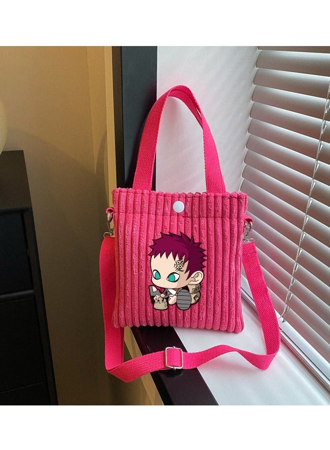 KUYING New Naruto Corduroy Crossbody Bag  - Image 1