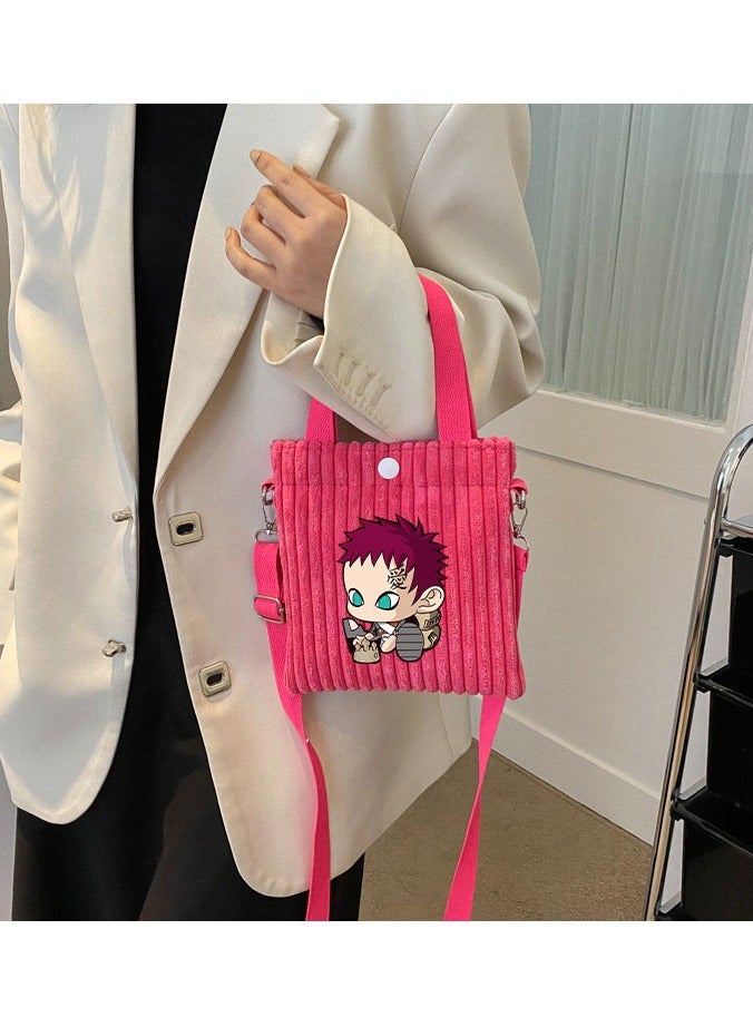 KUYING New Naruto Corduroy Crossbody Bag  - Image 2