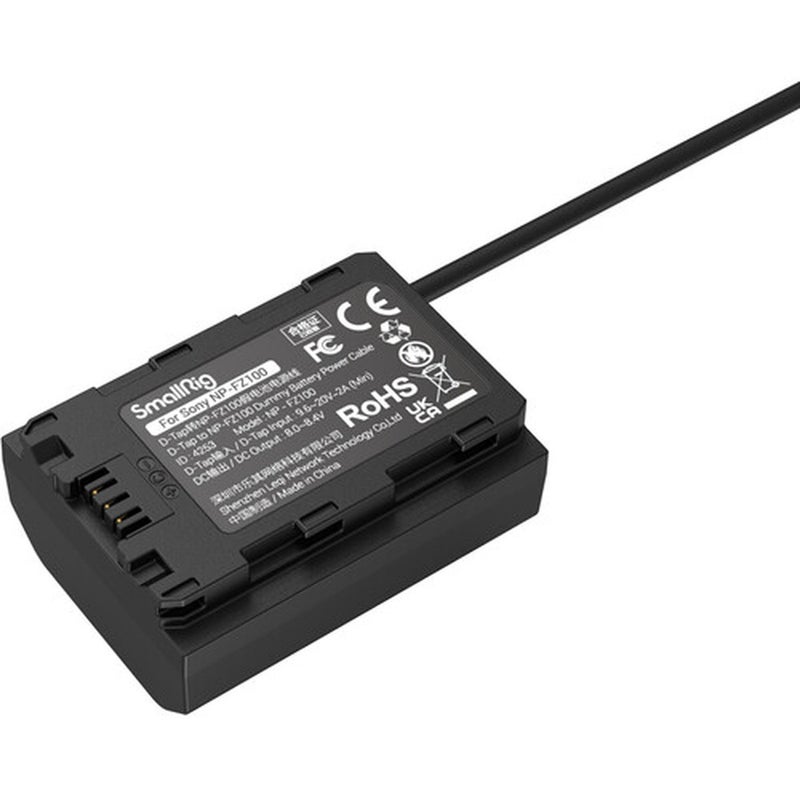 SmallRig D-TAP to NP-FZ100 Dummy Battery Power Cable - Image 2
