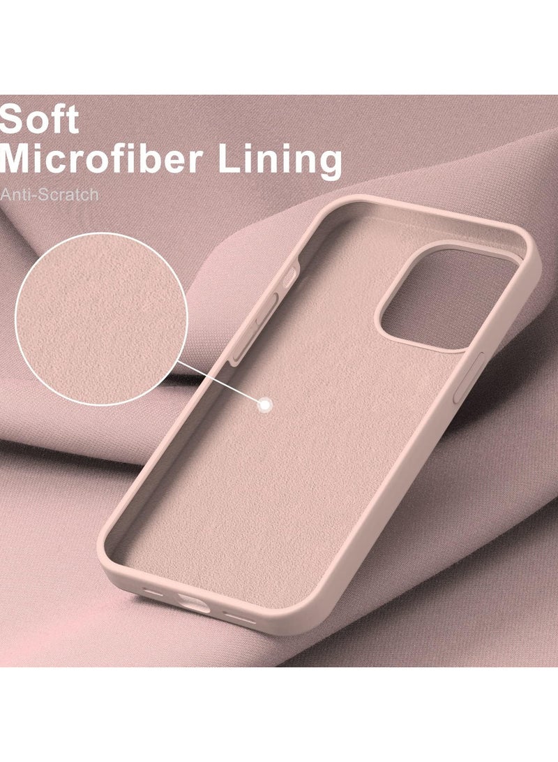 iPhone 14 pro Max Case Upgrade Defender Silicone Cover ShockProof Anti-Scratch Protective Phone Case (BABY PINK) - Image 2