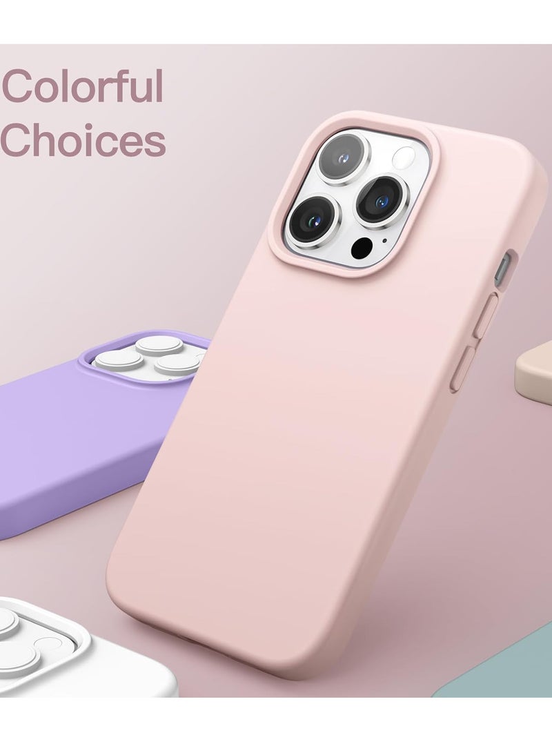 iPhone 14 pro Max Case Upgrade Defender Silicone Cover ShockProof Anti-Scratch Protective Phone Case (BABY PINK) - Image 3