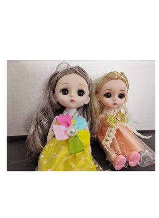 2PCS Yellow Pink