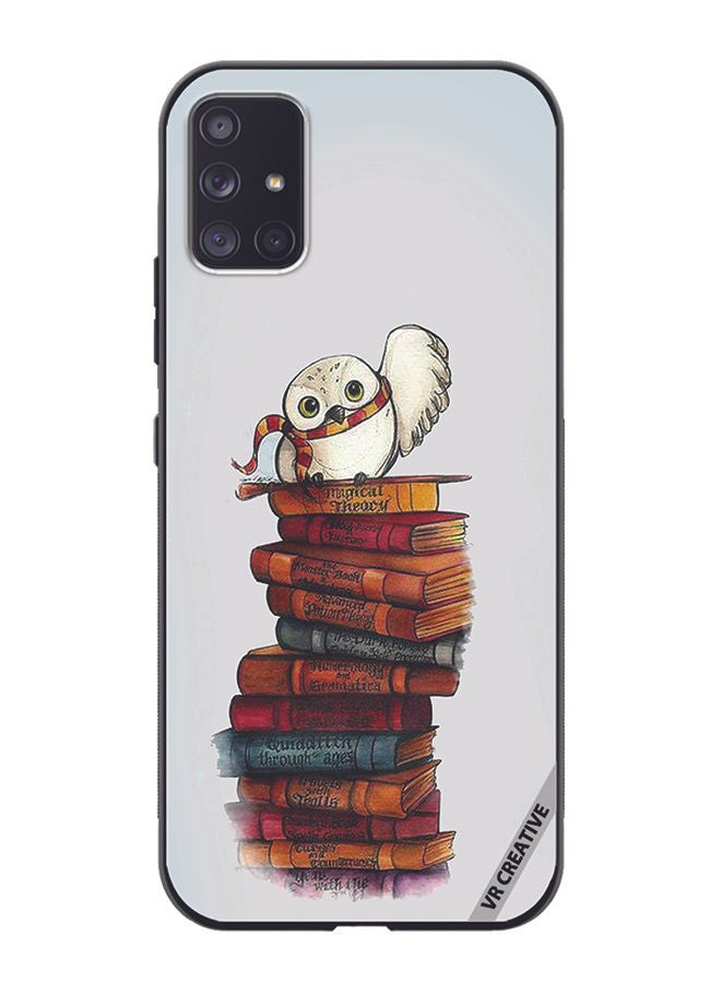 VR CREATIVE Protective Case Cover For Samsung Galaxy A51 5G Hogwards Owl Design Multicolour - Image 1