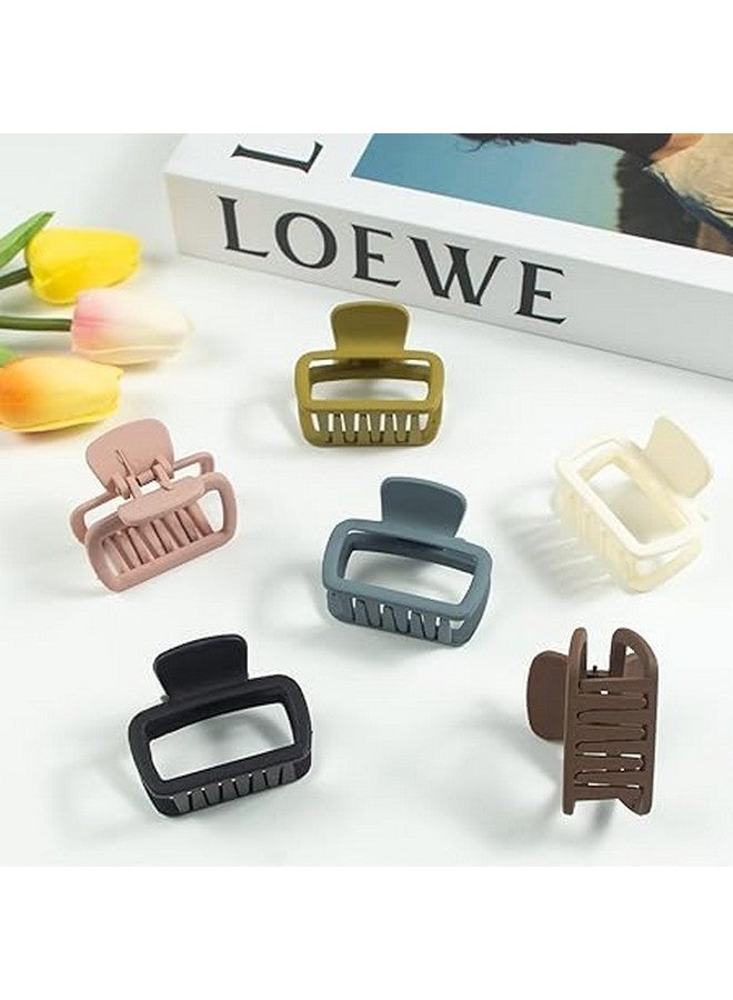 DIGALI ENTERPRISE Double Shade Matte Hair Claw Clips for Women | Non-Slip Rectangle Design | Perfect for Curly & Straight Hair | Durable Hair Accessories for Daily Use (3) - Image 4