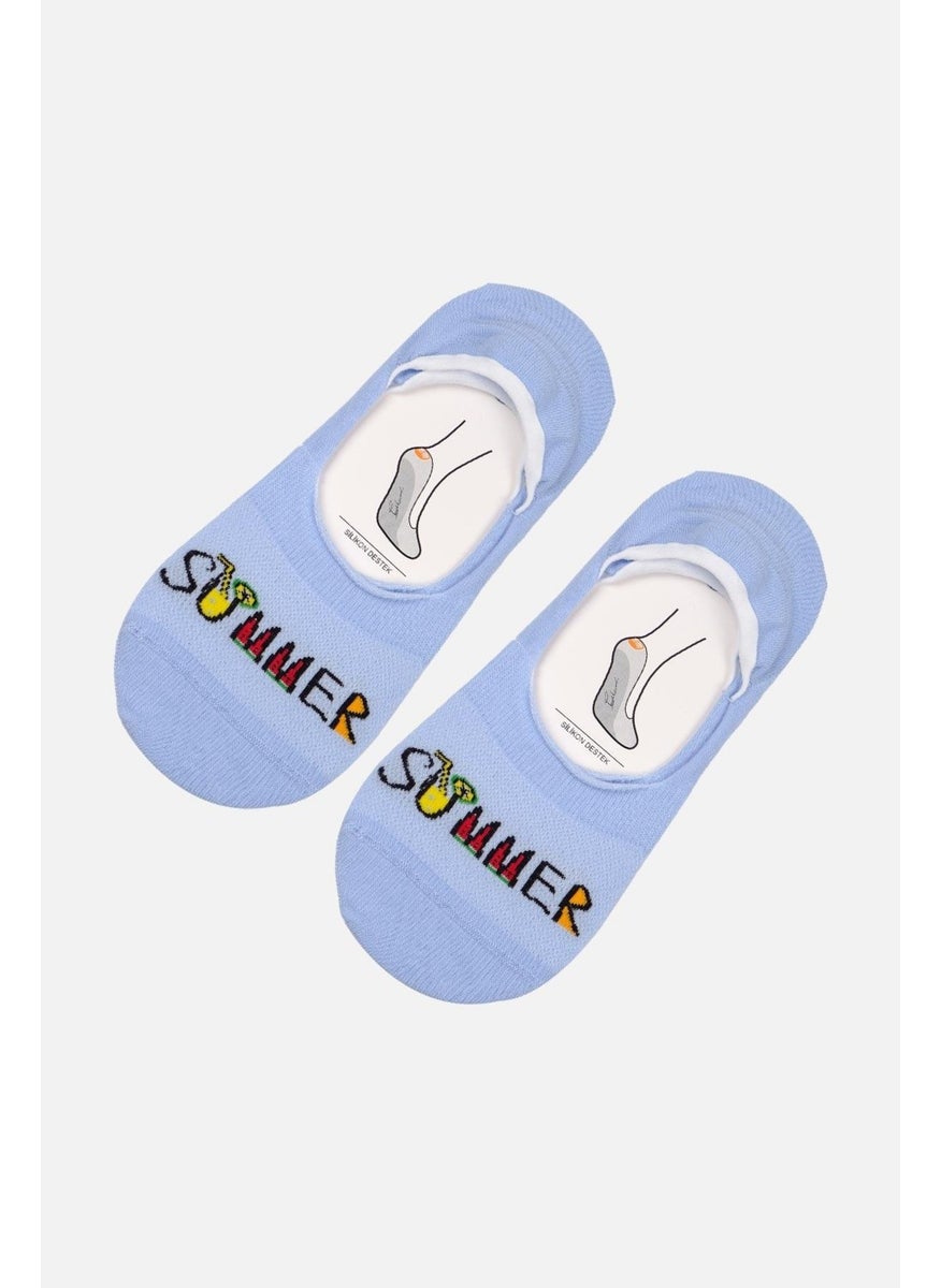 Aytuğ - Women's Cotton 2 Pairs Special Boxed Ballet Socks - 31355 - Image 1