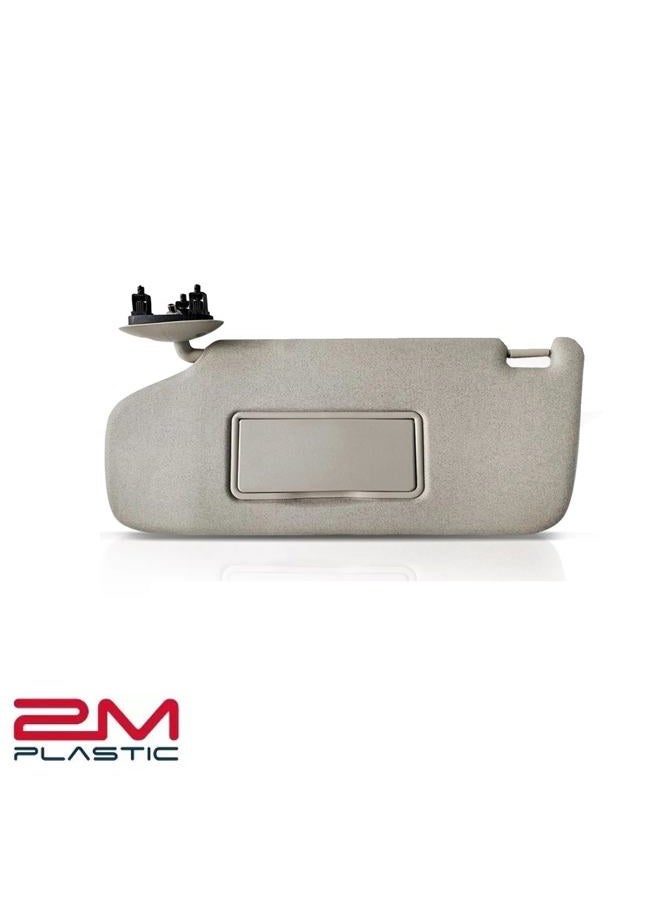 2M PLASTIC Sun Visor for Chevy Blazer S10 2000-2005 Driver & Passenger OE Quality (Gray) - Image 4